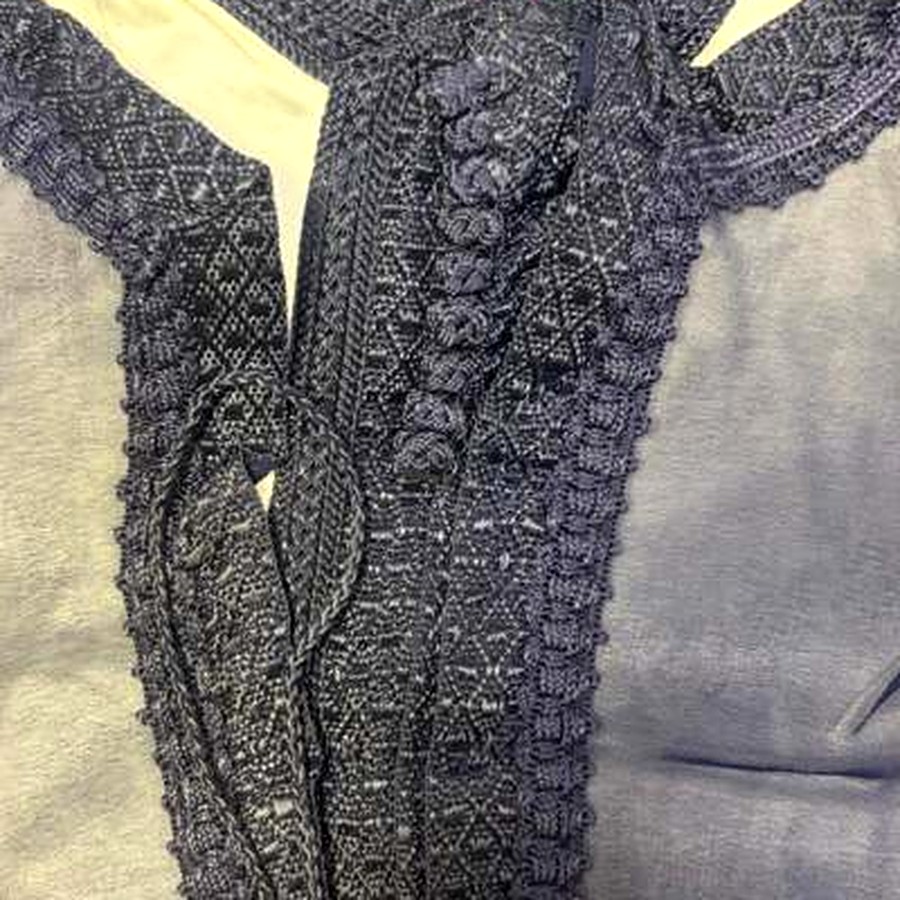 Jabador enfant 3 pièces – Bleu nuit, cordon